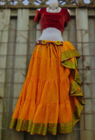 Marigold Yellow Padma Skirt