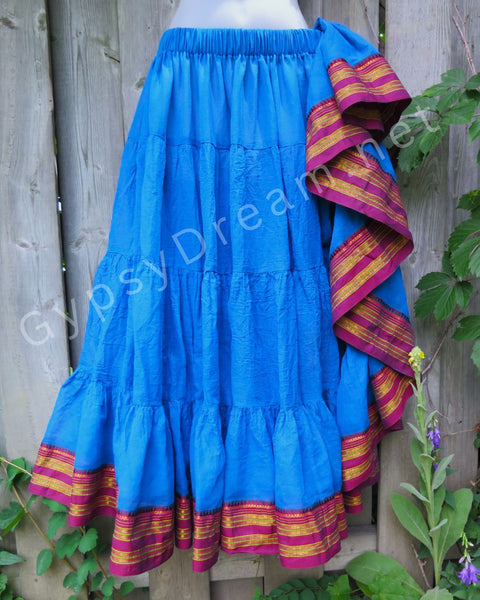 Ocean Blue Padma Skirt